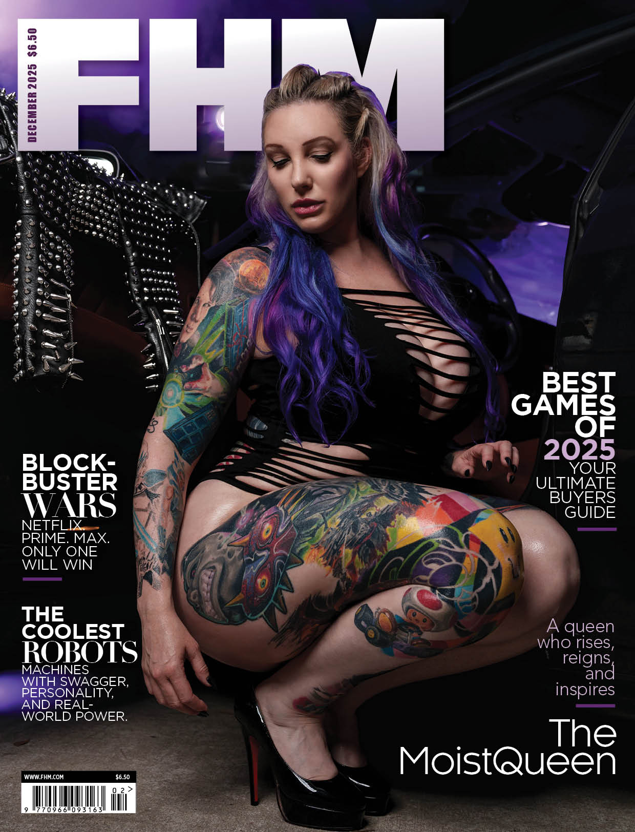 FHM US Autographed Cover