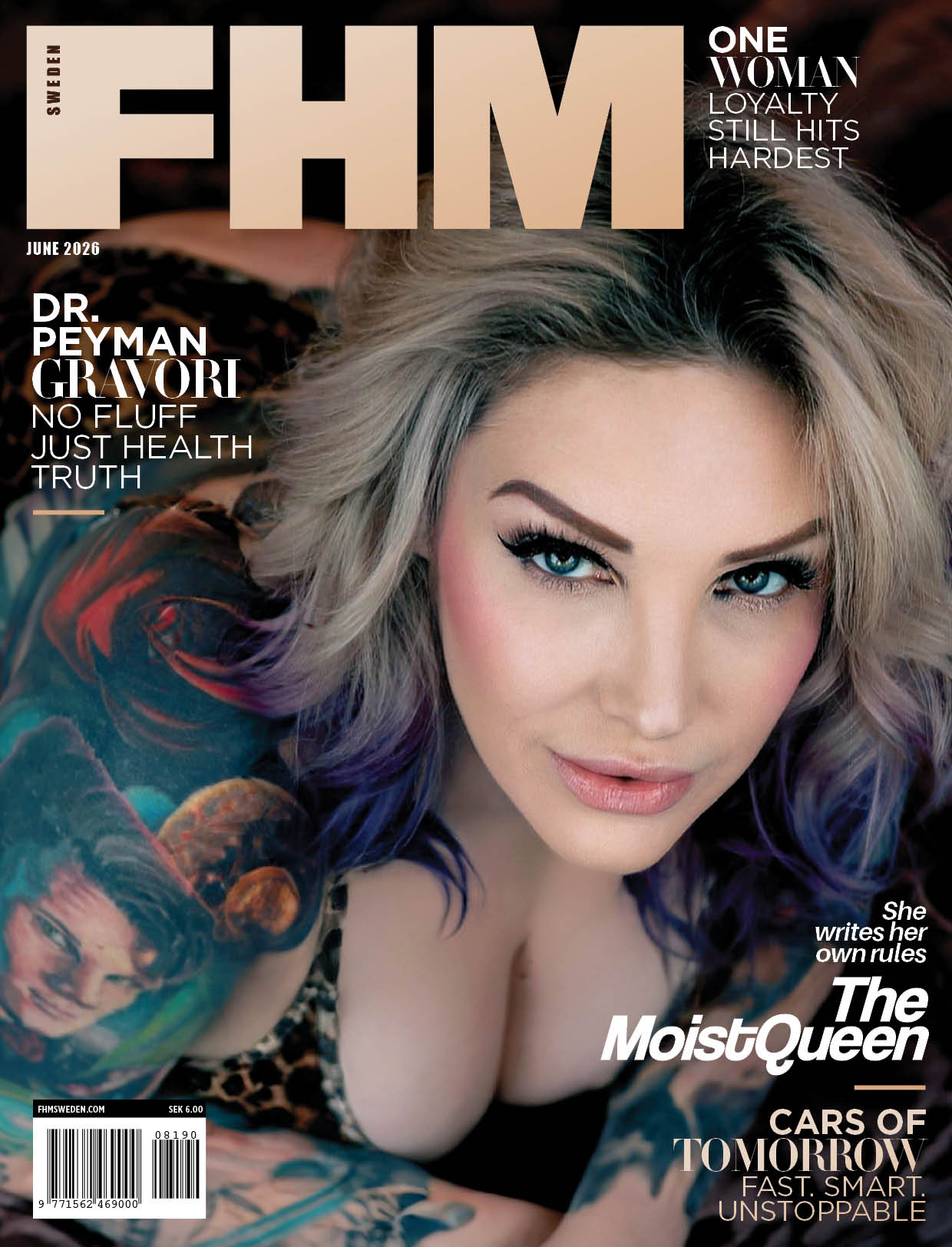 FHM June 2026 Autographed Cover